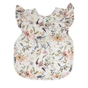 Flutter Delilah Floral bib Baby & Toddler Soft Waterproof Stain Resistant 6m-3T